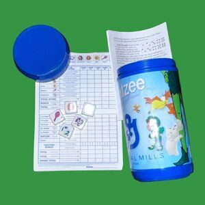 Hasbro Yahtzee General Mills Edition Trix Lucky Charms Green Giant